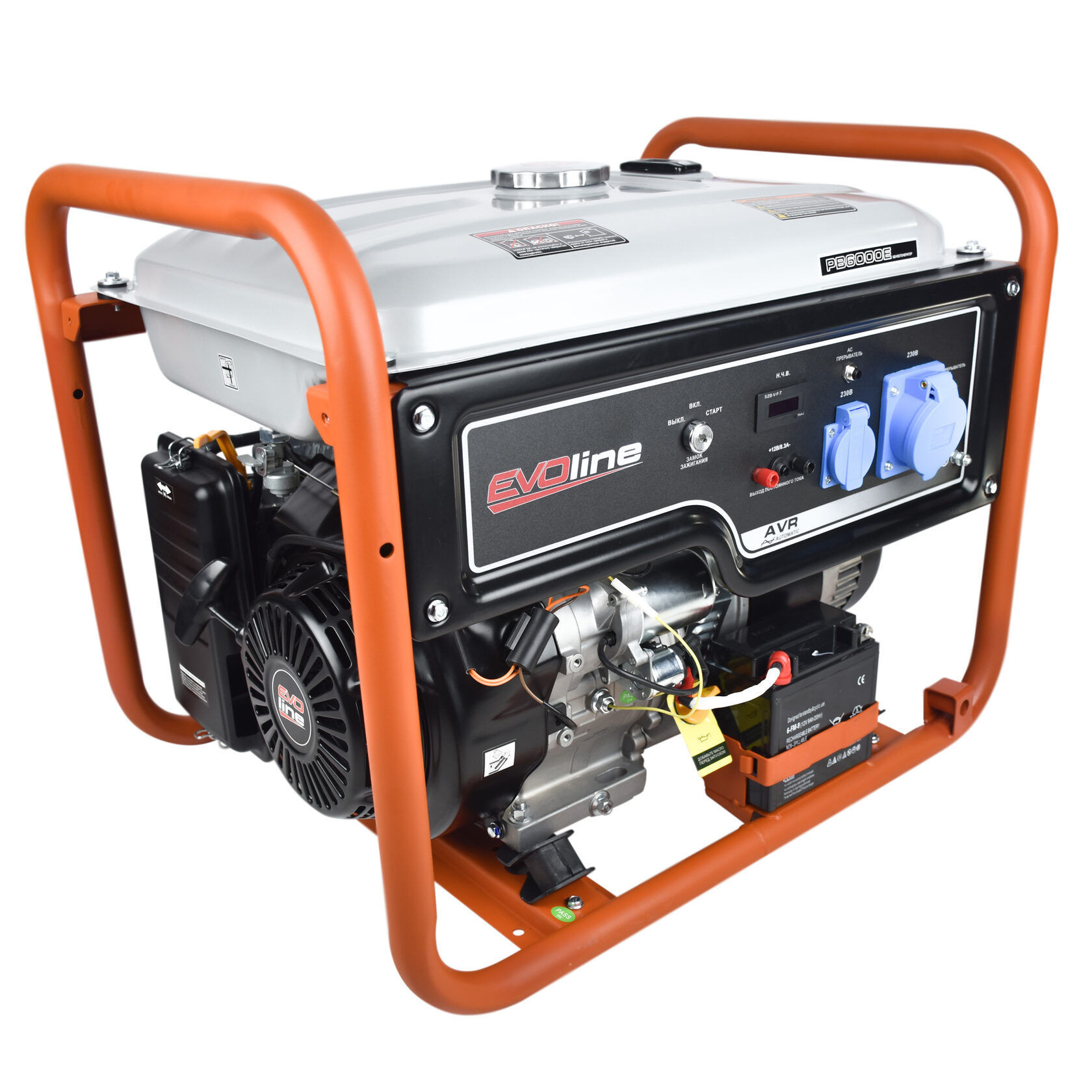 Генератор бензиновый EVOline PB 6000 E (произведено Zongshen)