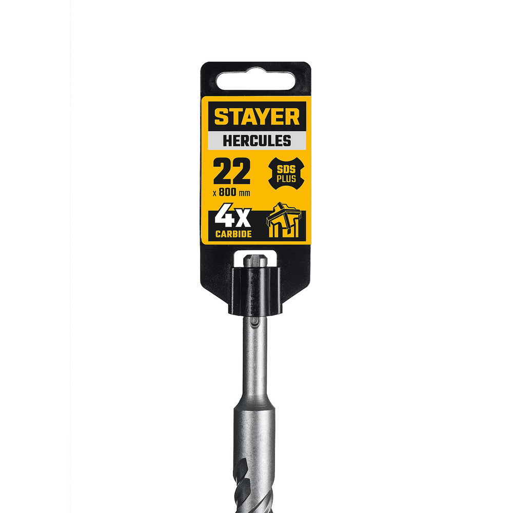 Бур SDS-plus HERCULES-4Х STAYER 22x800 мм 29290-800-22  