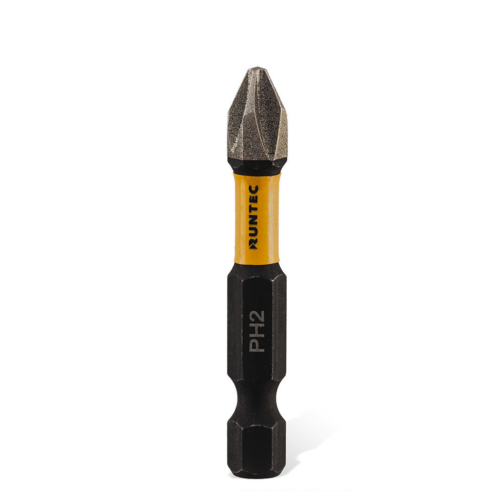 Бита ударная Diamond Coating H6.35 50мм PH2 5шт. RUNTEC RT-IB51