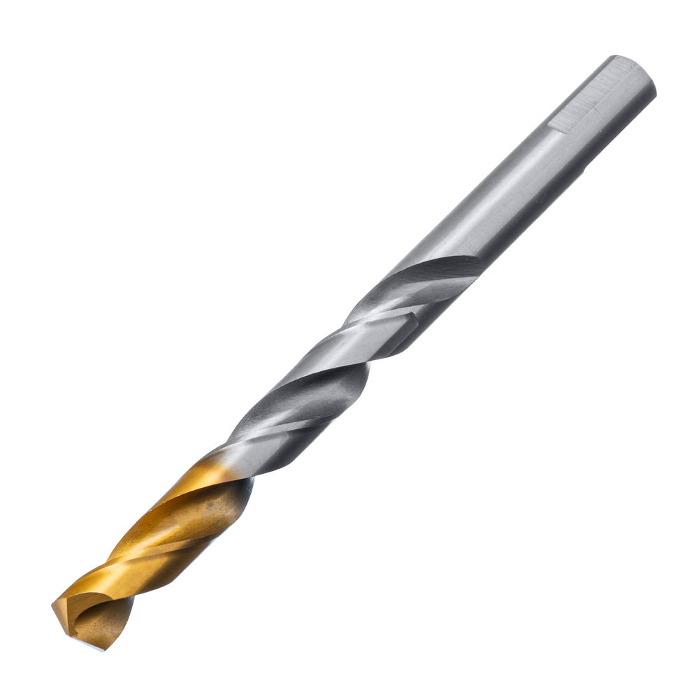 Сверло спиральное по металлу 11 x 142 мм, Р6М5, Golden Tip Denzel (718243)