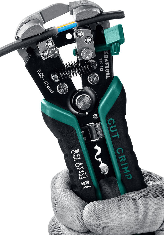 Автоматический стриппер TK-10, 0.05–10 мм? KRAFTOOL 22639