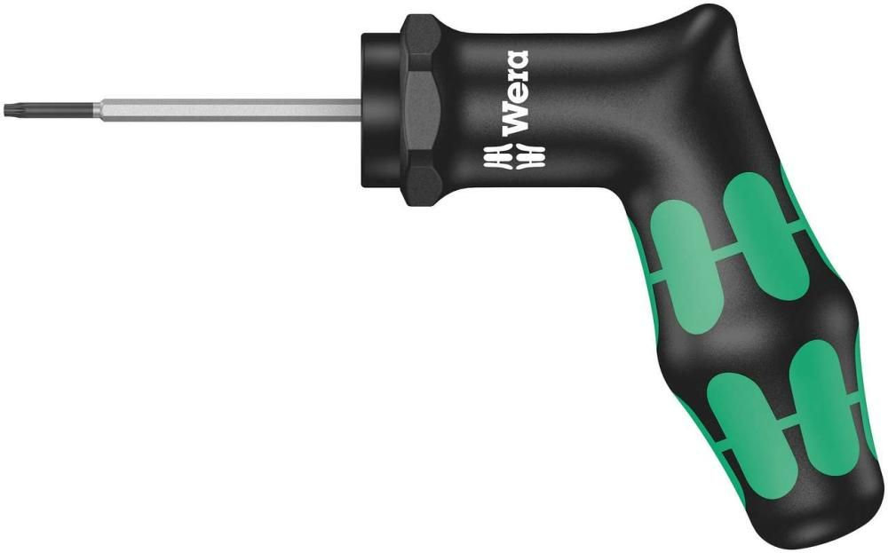 Индикатор крутящего момента TORX с пистолетной рукояткой TX20 x 5.0 Нм фиксированный момент Wera 300 TX TORX WE-027936