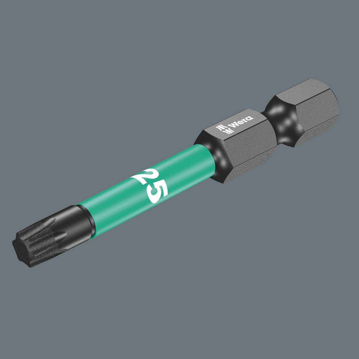 Бита ударная TX 30 x 50 мм алмаз 1/4 C6.3 Impaktor TORX серия 867/4 IMP DC Wera WE-057666
