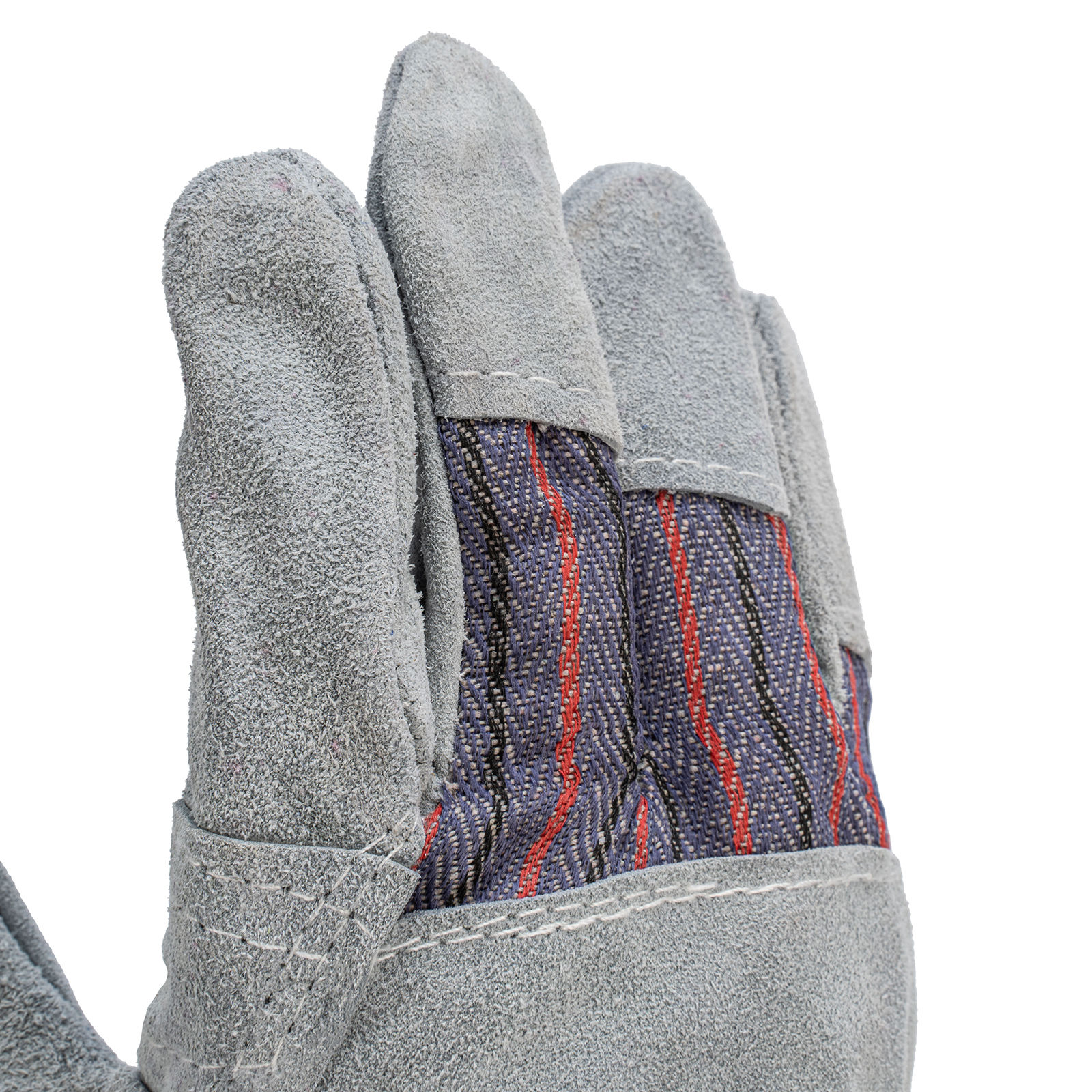 Перчатки спилковые комбинированные, (67736)