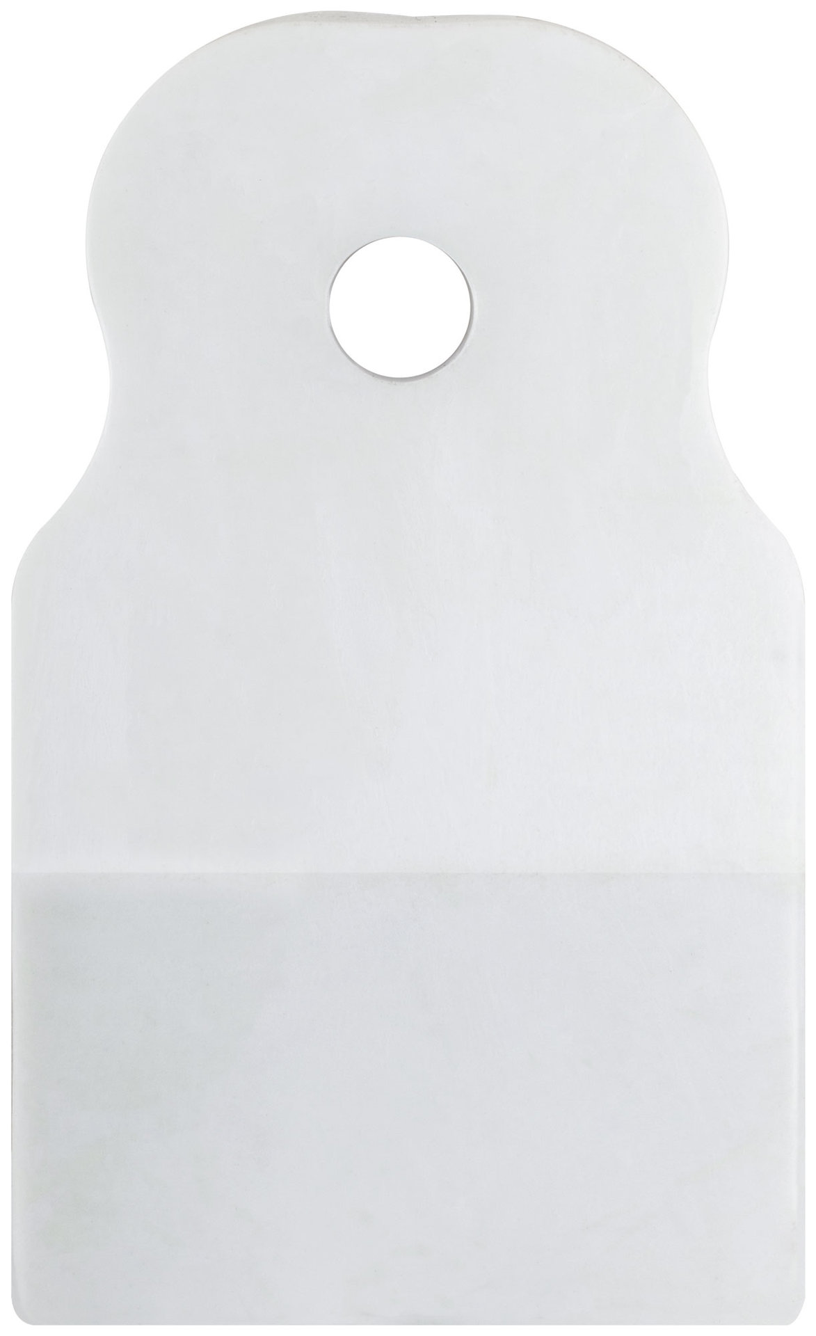 Шпатель резиновый белый 40 мм (06861)