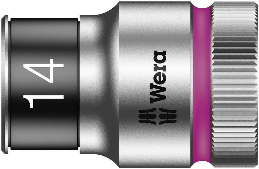 Головка торцевая 6-гранная Zyklop 1/2 с фиксацией 14 x 37 мм Wera 8790 HMC HF WE-003734