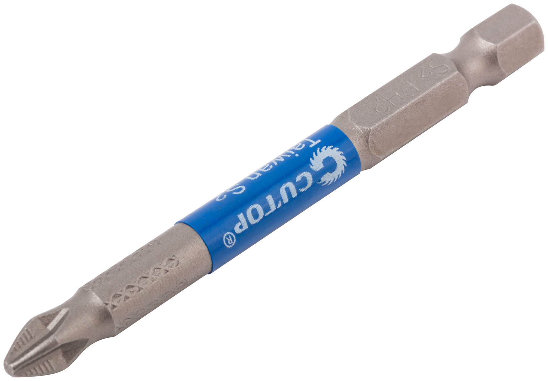 Биты стальные, 10 шт., CUTOP Profi, PH2, 70 мм (83-327)