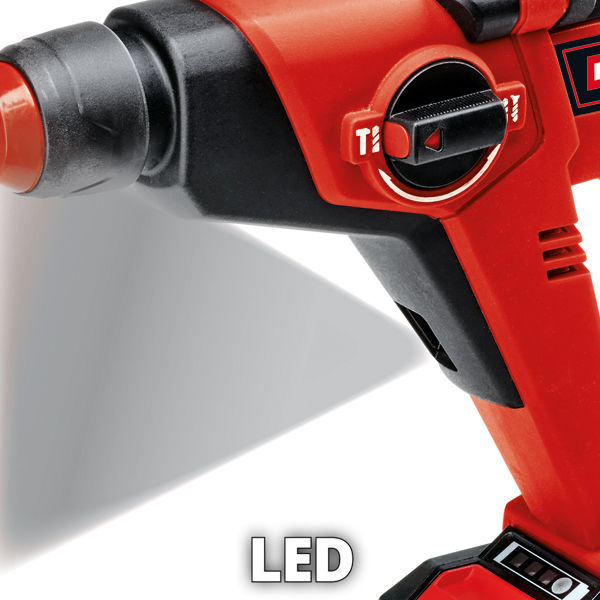 Перфоратор аккумуляторный Einhell PXC TC-HD 18/12 Li, 18В,1.3Дж,без АКК и ЗУ (4513970)