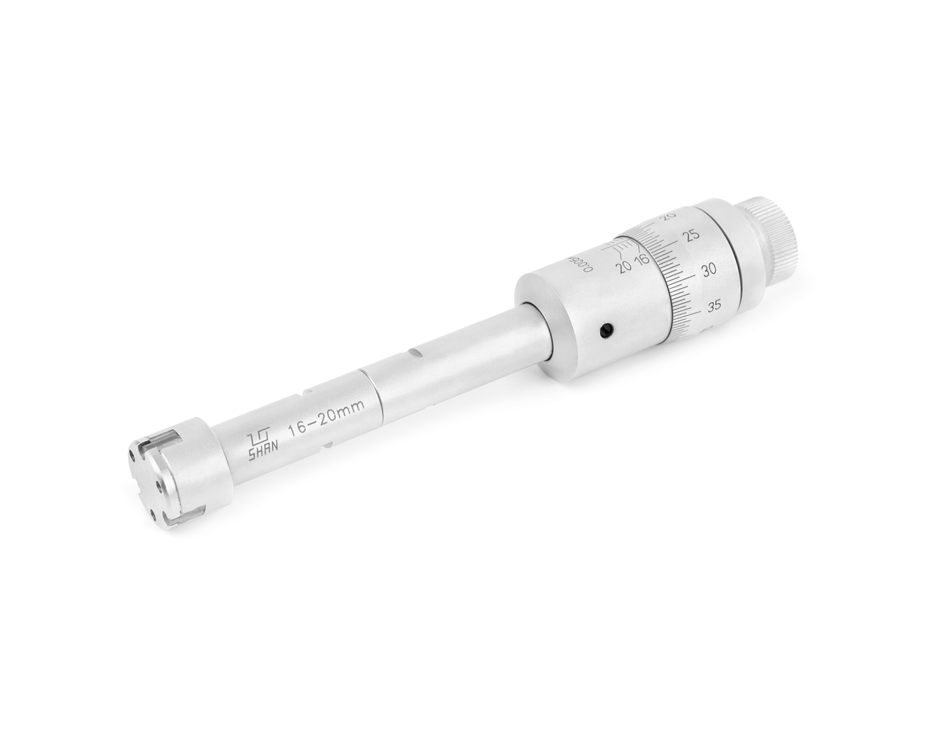 Нутромер микрометрический 3-точечный 16-20 0,005 у/к SHAN