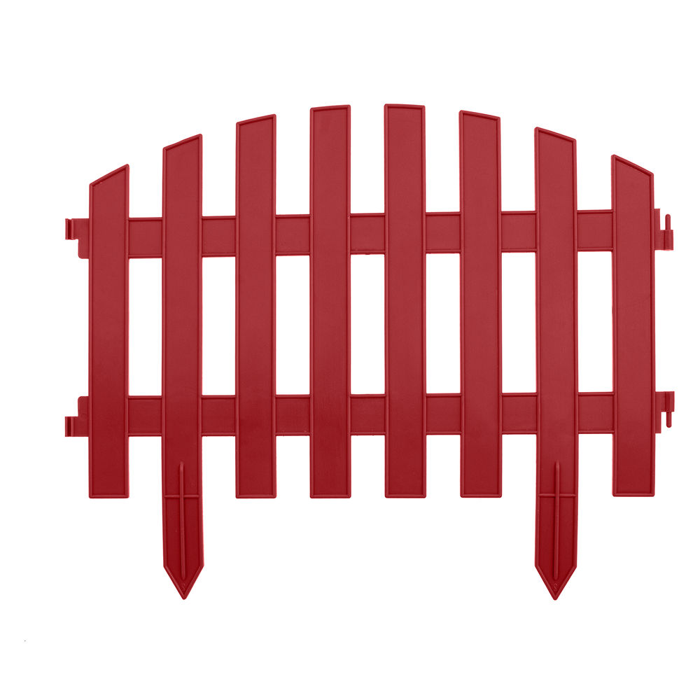 Забор декоративный Винтаж, 28 х 300 см, терракот, Palisad (65015)