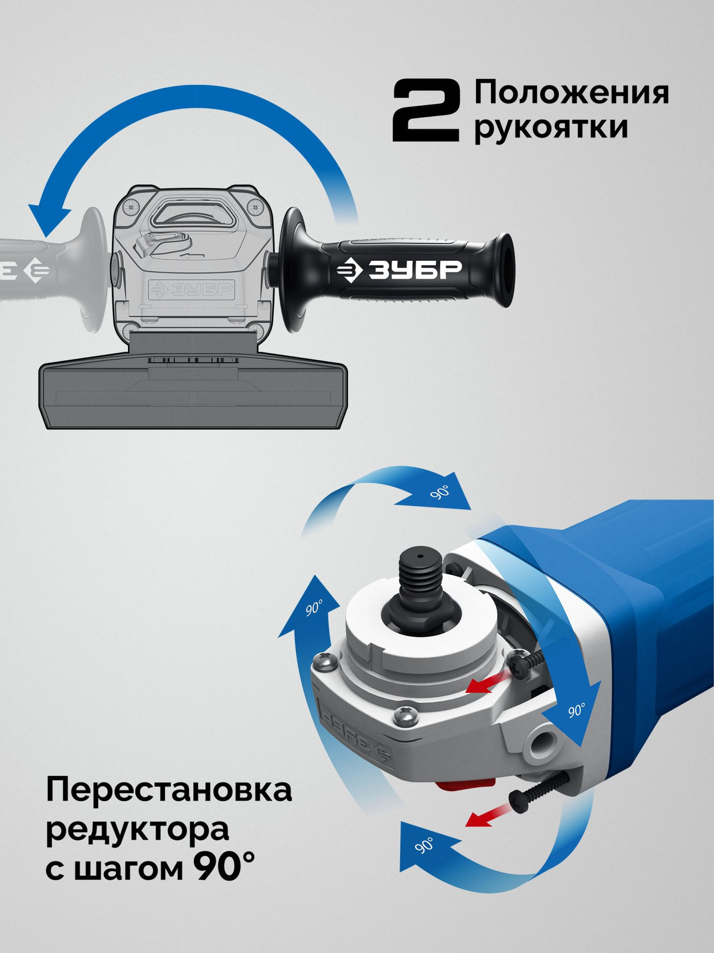 ЗУБР 20 В, ?Сотка? d105 мм, без АКБ (LMS), компактная УШМ, Профессионал (AB-100-850)