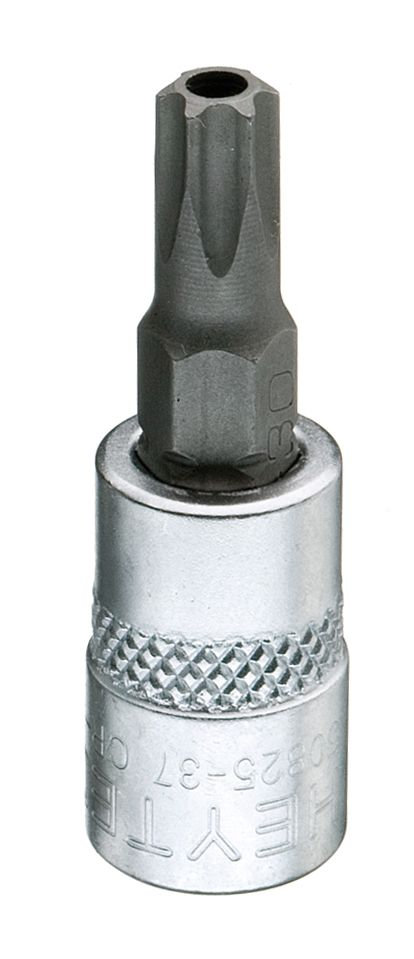 Головка торцевая с вставкой-битой TORX с отверстием под штифт 1/4 TT 30 x 37 мм 50825-37 HE-50825373083