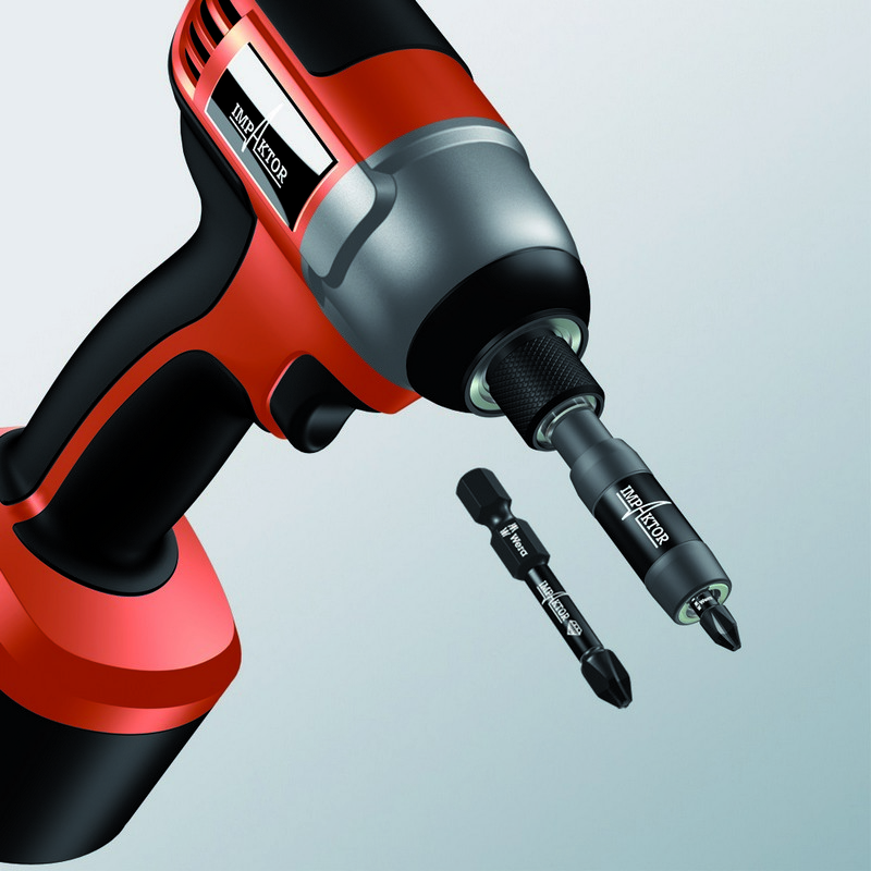 Бита ударная PZ 2 x 50 мм алмаз 1/4 E6.3 Impaktor серия 855/4 IMP DC PZ Wera WE-057661
