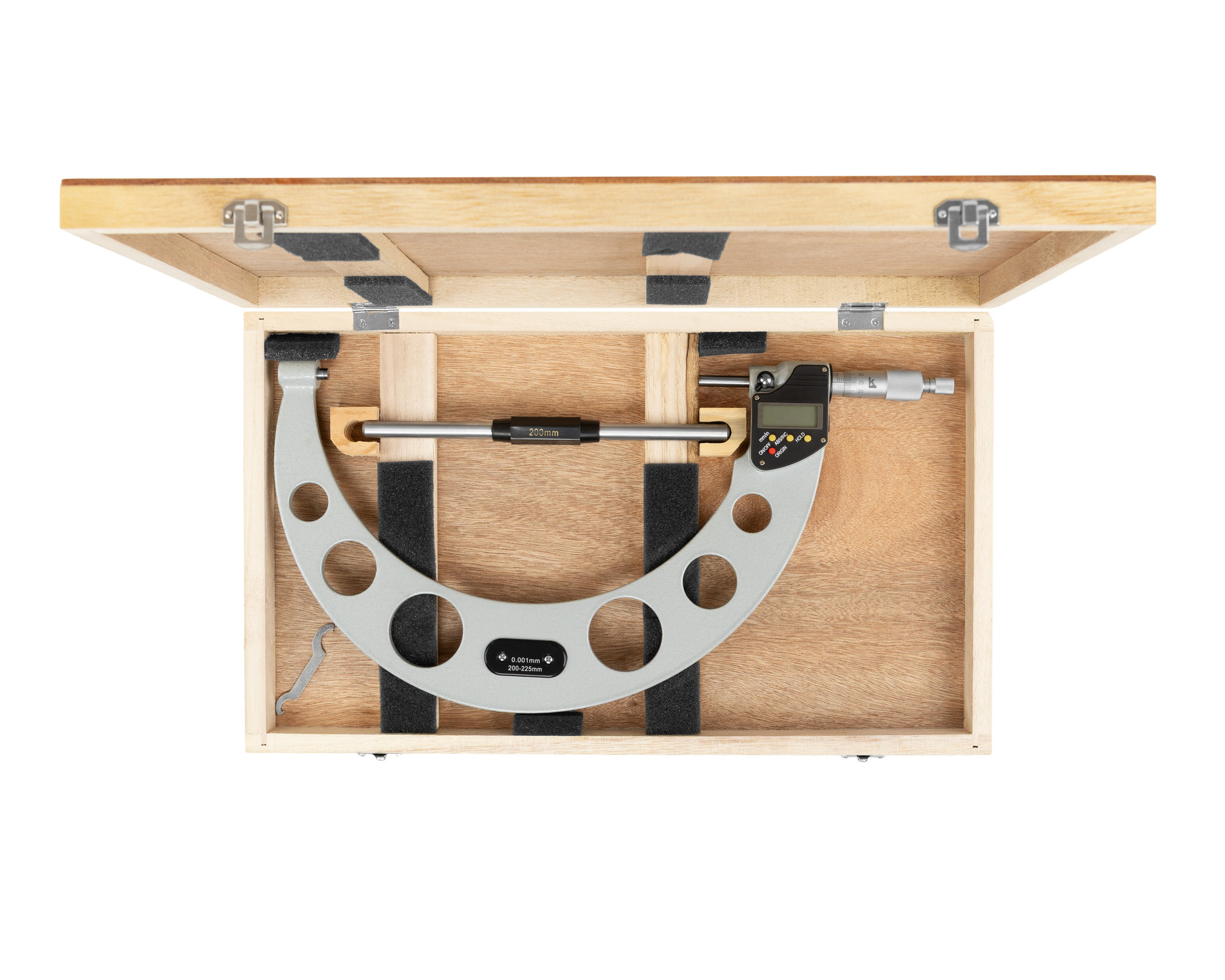 Микрометр МКЦ- 225 0,001 электр. КЛБ