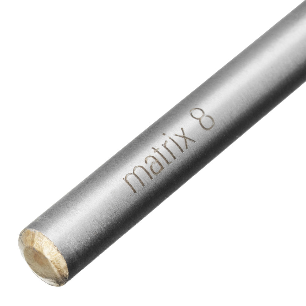 Сверло по бетону Golden Line, 8 х 120 мм цилиндрический хвостовик Matrix (70808)