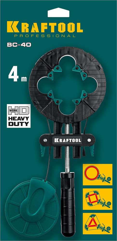 Ременная струбцина BC-40, 4 м KRAFTOOL 32207-1