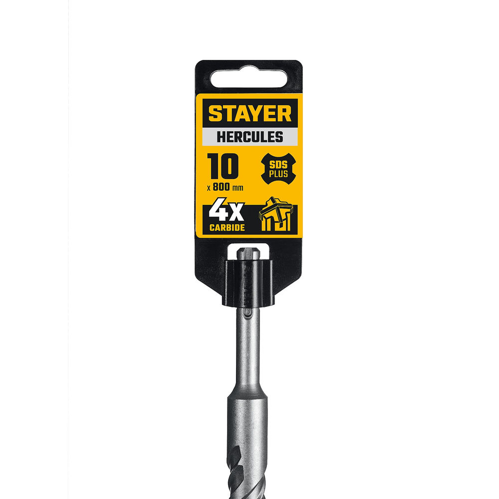 Бур SDS-plus HERCULES-4Х 10x800 мм STAYER 29290-800-10