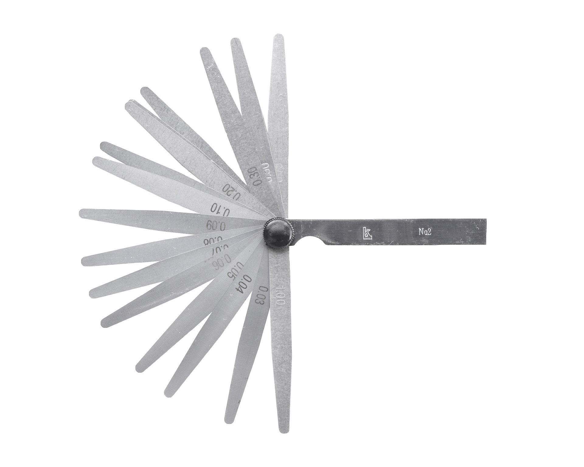 Набор щупов N2 0,02-0,5 L= 70 КЛБ