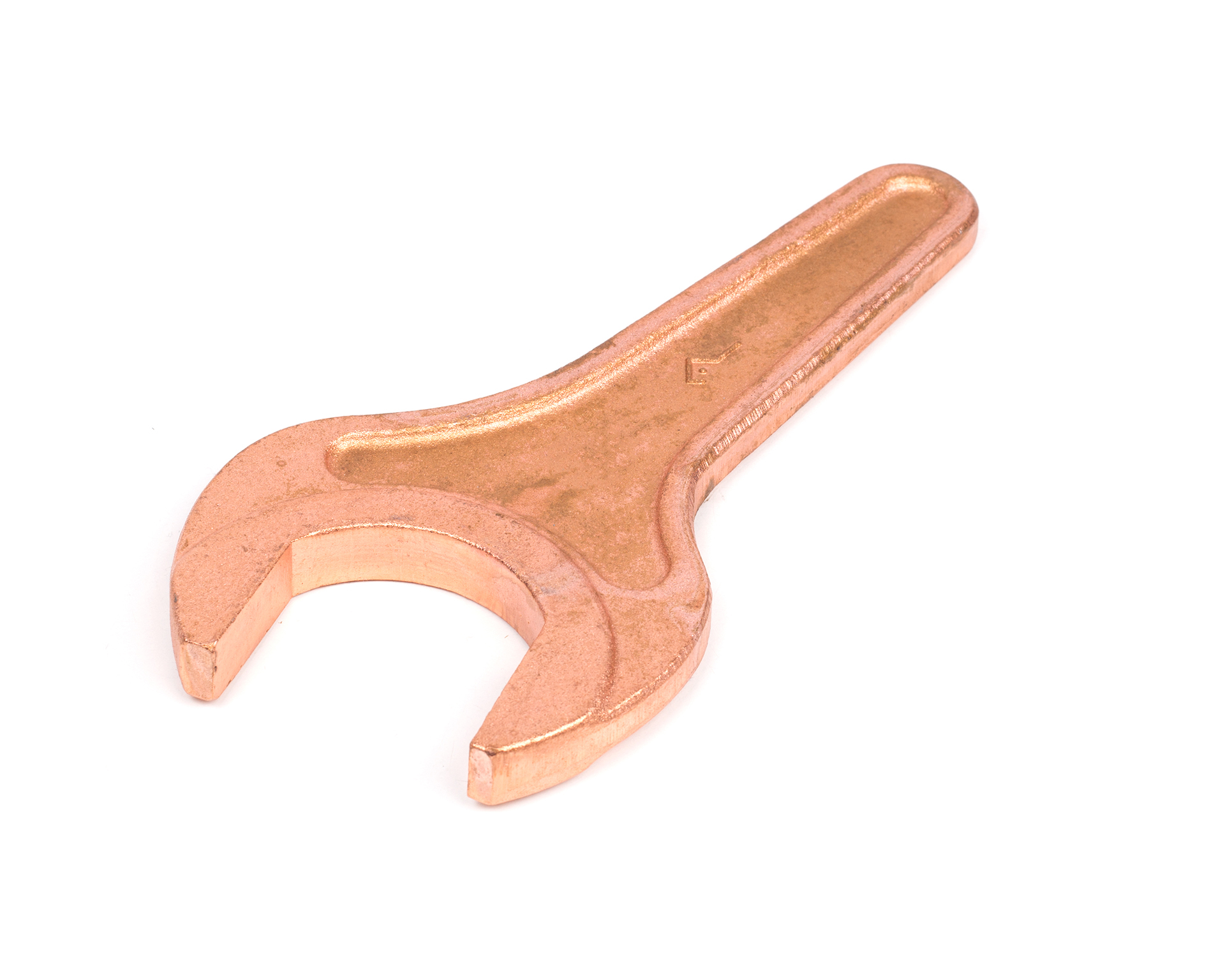 Ключ гаечный рожковый односторонний 65 мм омеднение