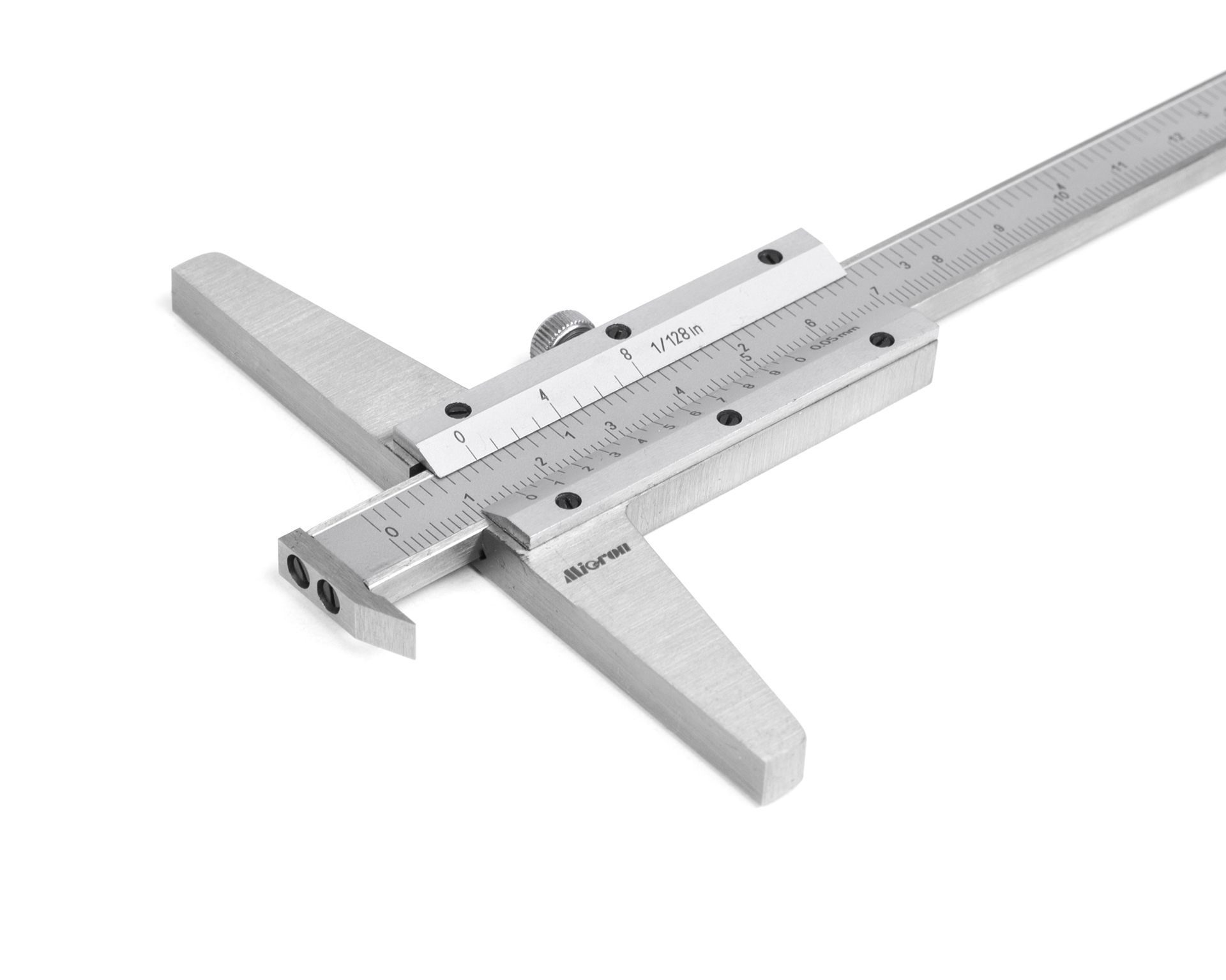 Штангенглубиномер ШГ 160мм 0.05 с толщиномером Микрон