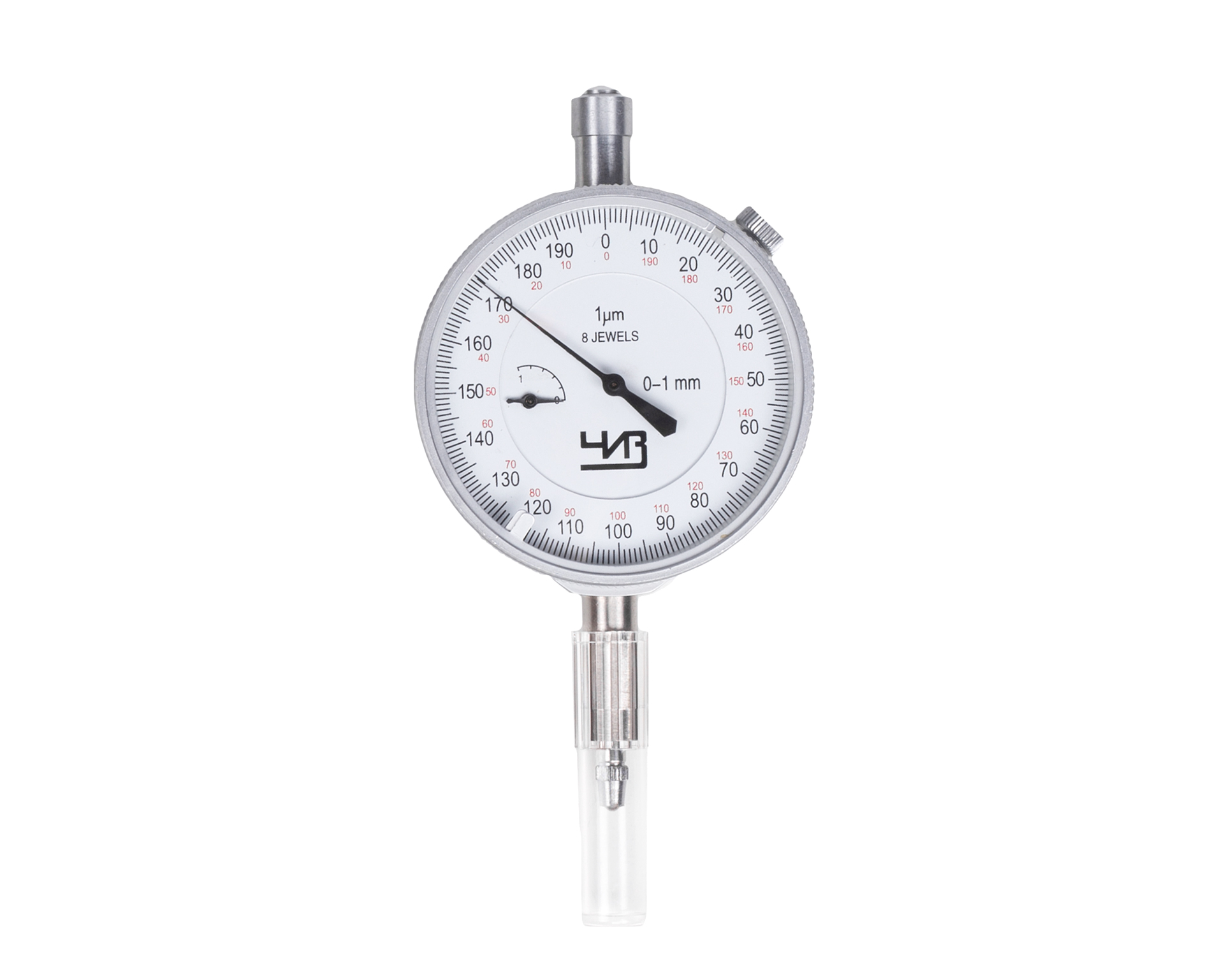 Индикатор часового типа ИЧ-1 0,001 без ушка ЧИЗ госреестр 64188-16