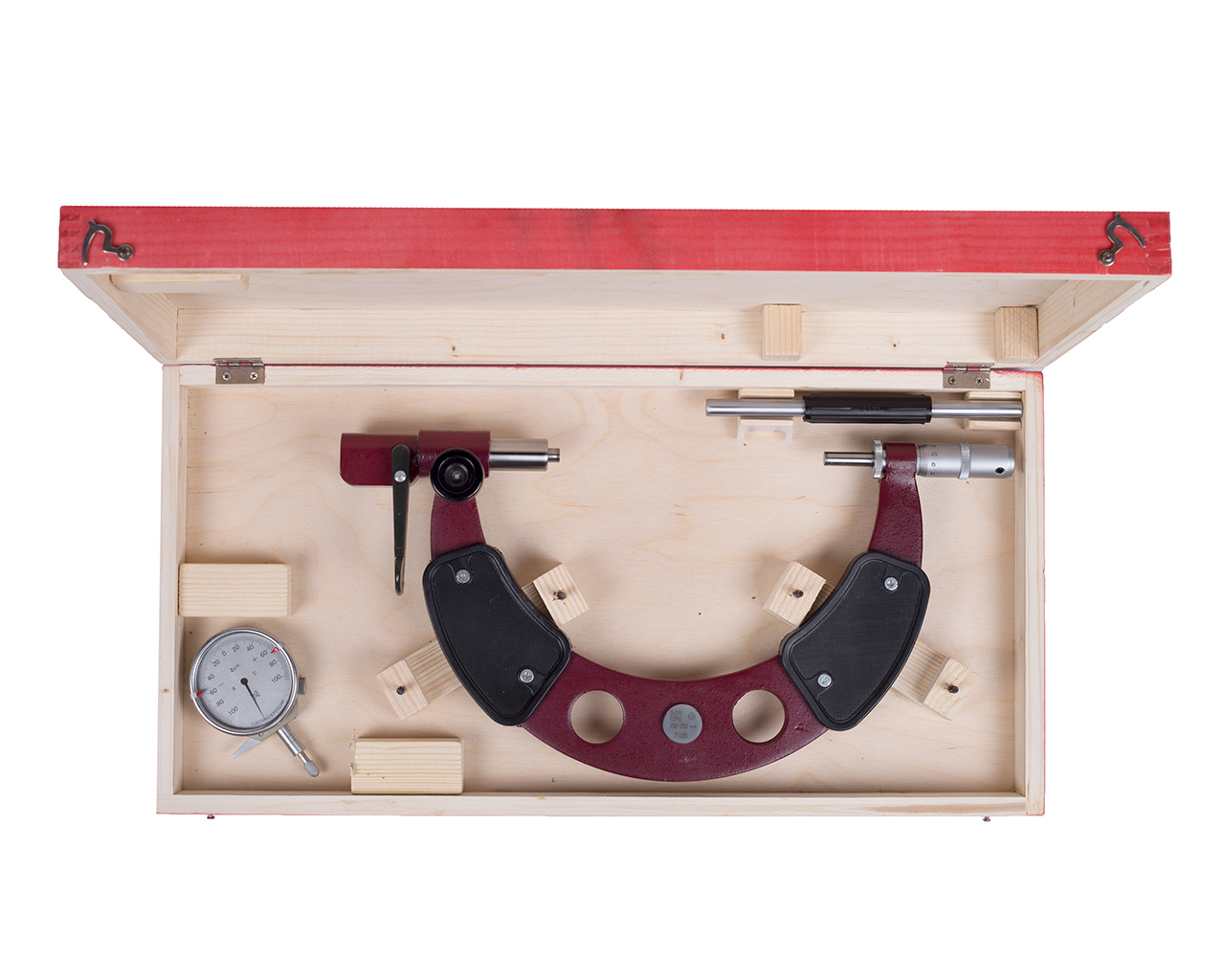 Микрометр рычажный МРИ-200 0.001 КировИнструмент