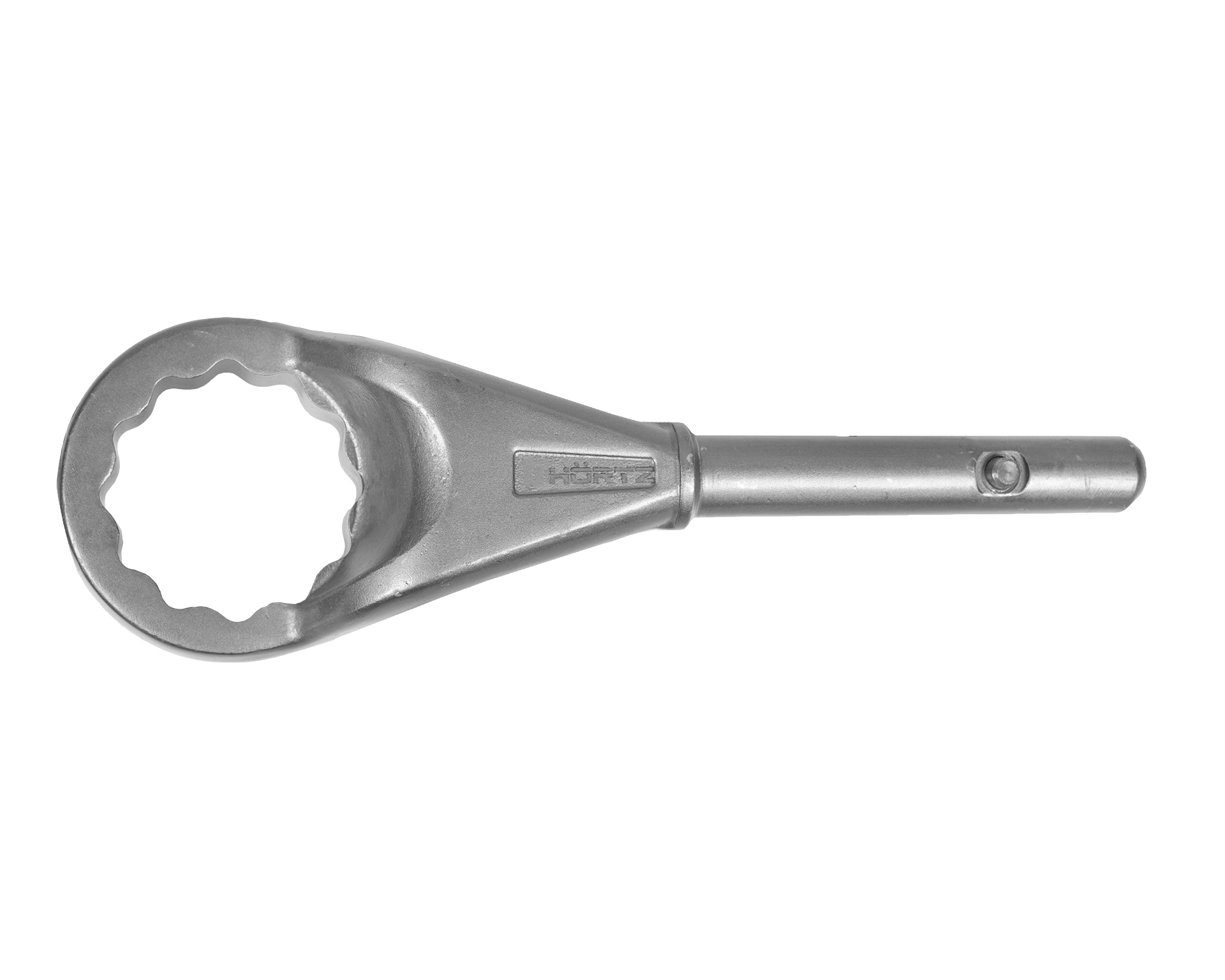 Ключ накидной односторонний 100 мм усиленный HORTZ