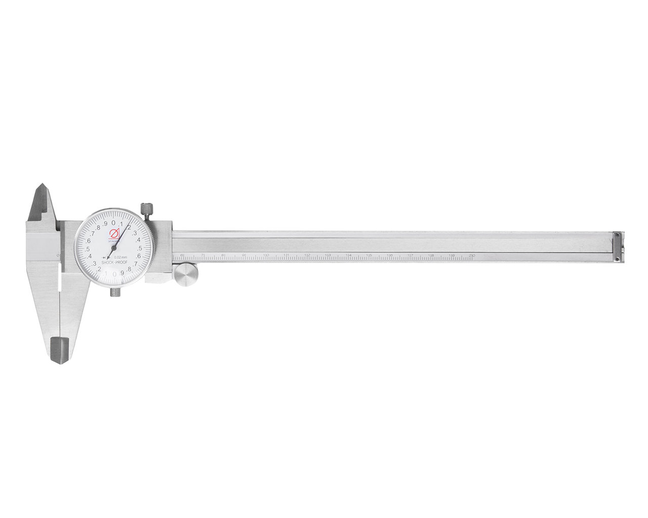 Штангенциркуль ШЦК-1-125 0,02 с круговой шкалой