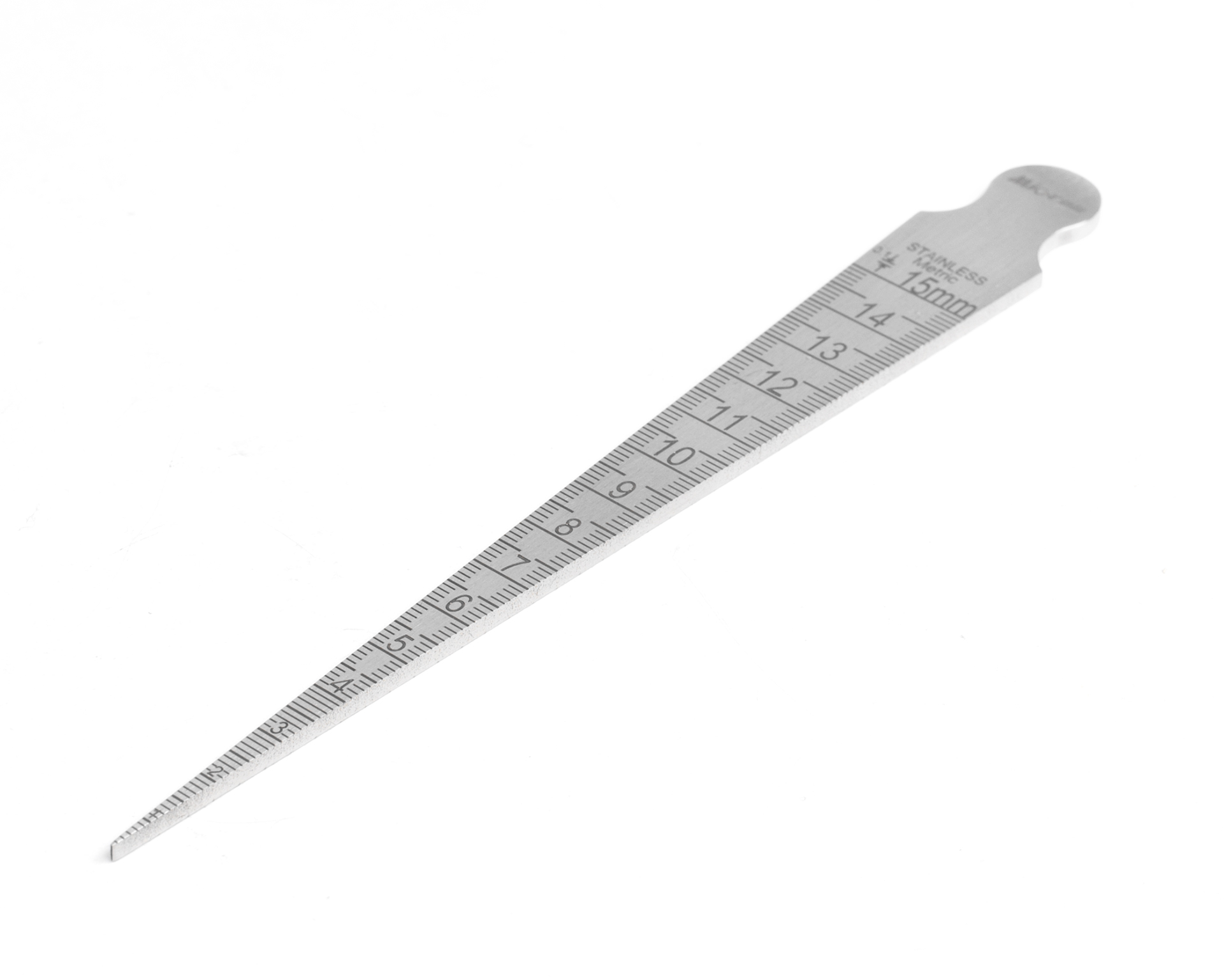 Шаблон сварщика WG 13 (1-15мм) нержавеющая сталь Микрон