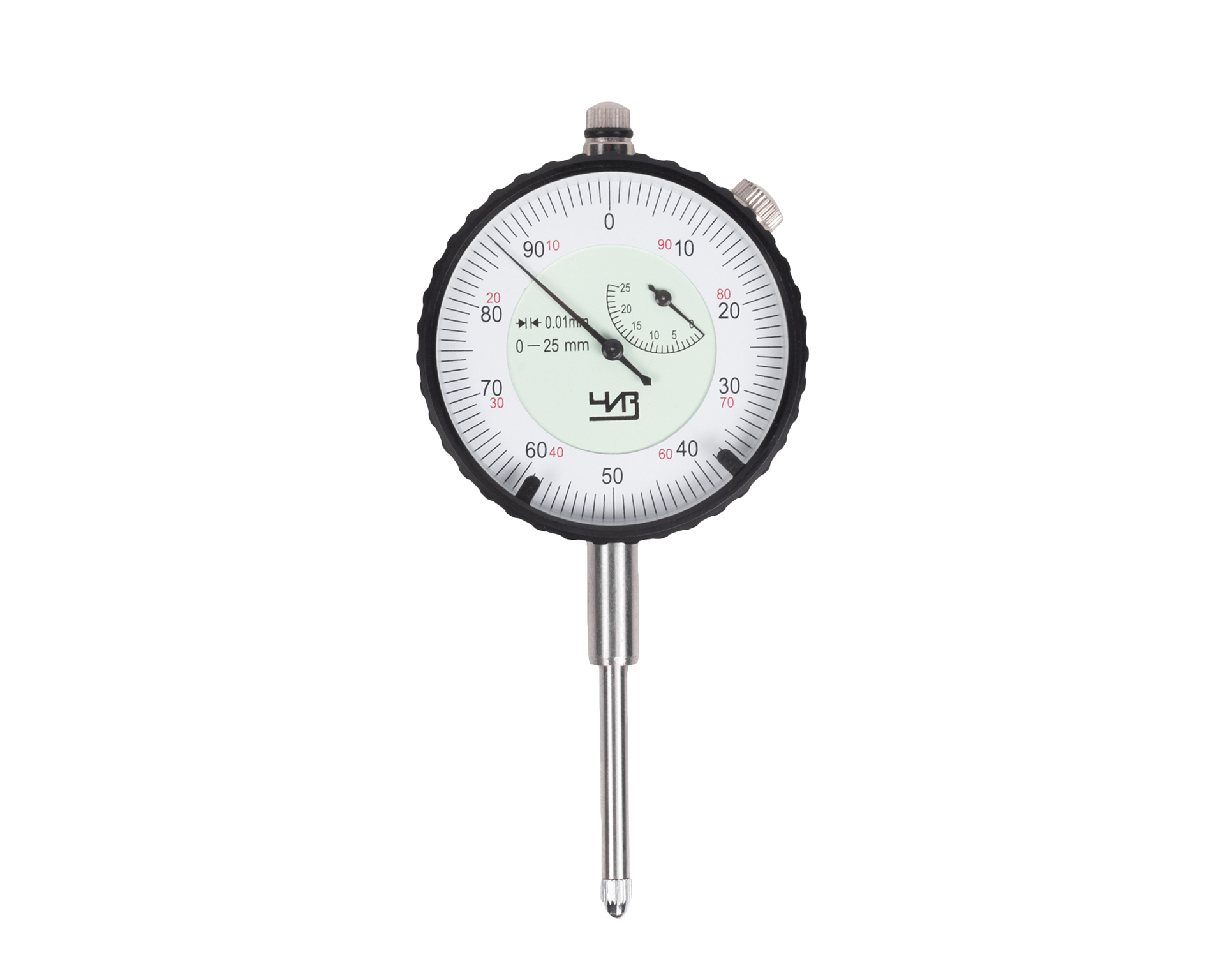 Индикатор часового типа ИЧ-25 0,01 без ушка ЧИЗ