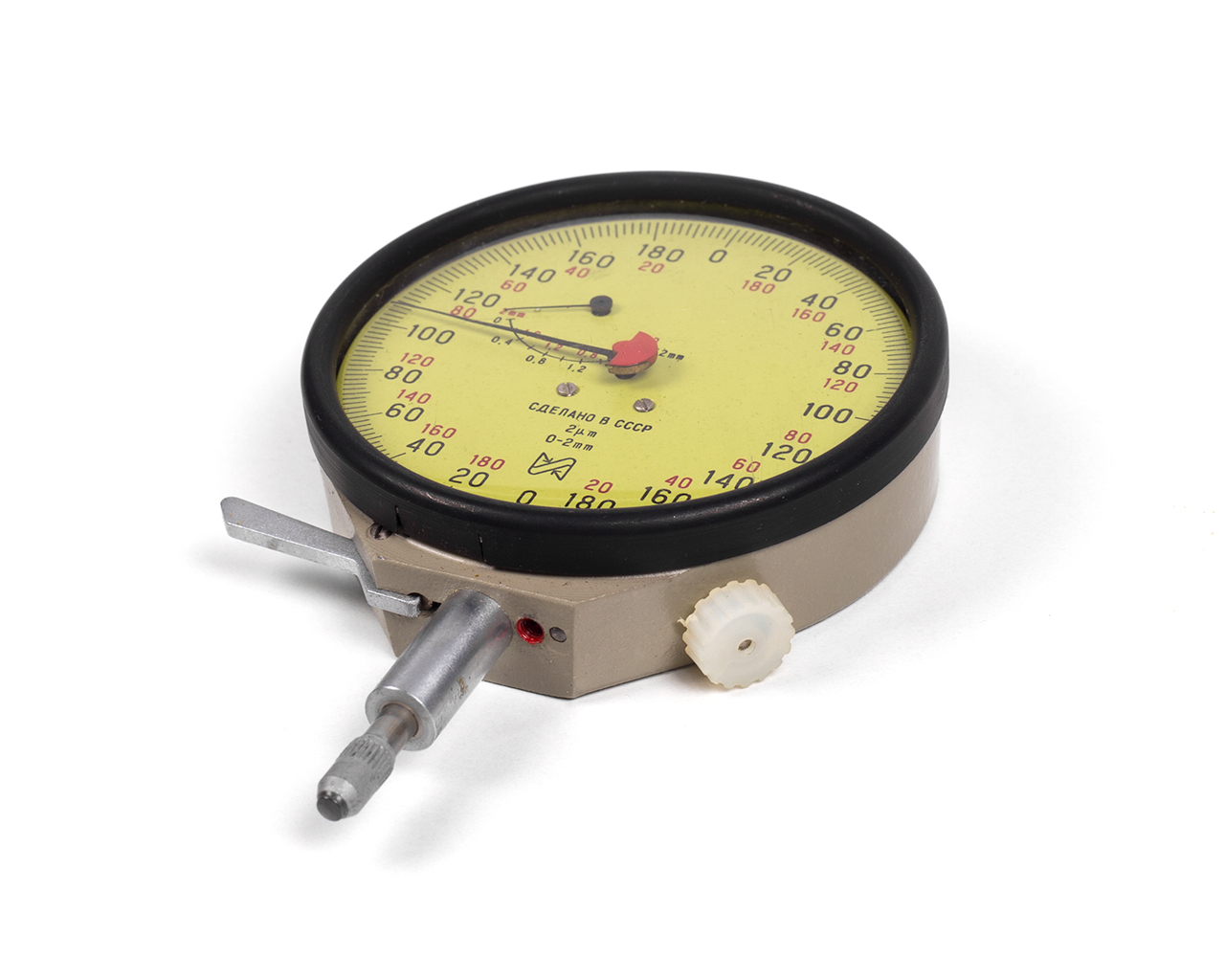 Индикатор рычажный многооборотный 2МИГ 0-2 0,002 ИЗМЕРОН