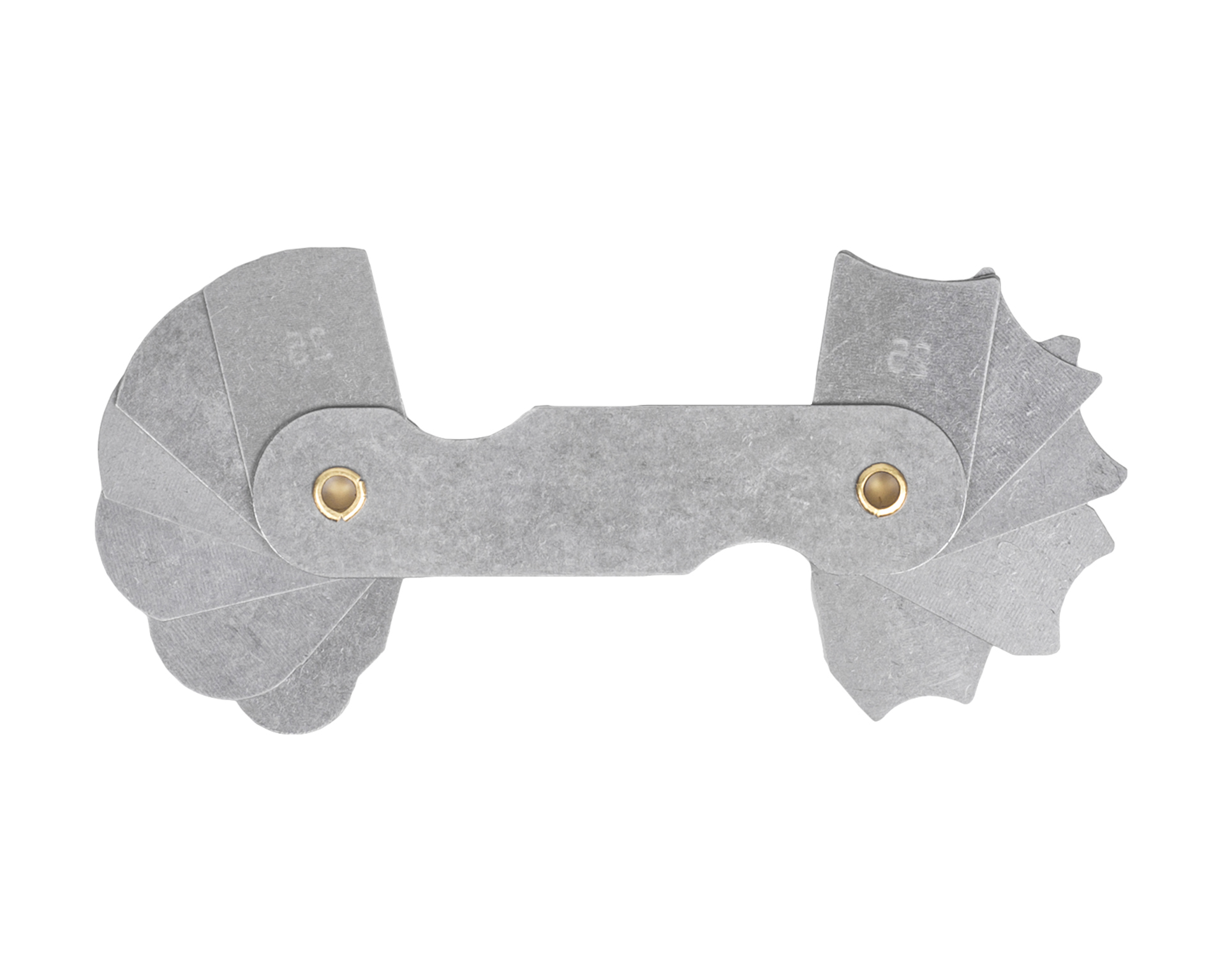 Набор шаблонов радиусных №2 (R 8-25мм) ИЗМЕРОН