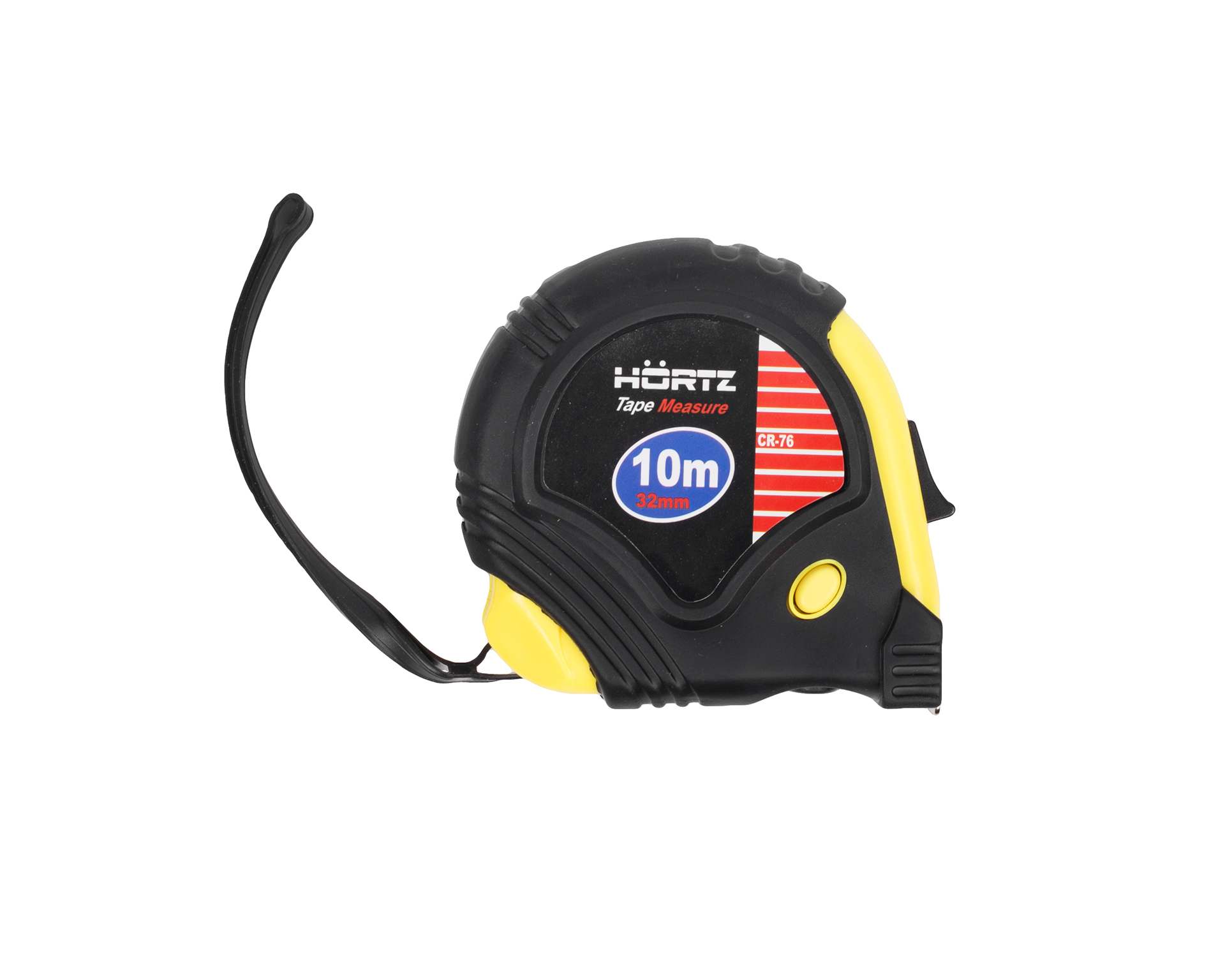 Рулетка 10м ширина 32мм CR-76 HORTZ