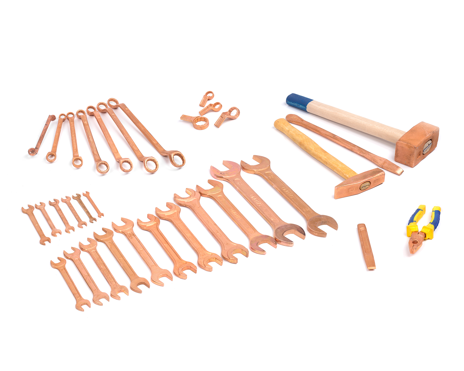 Набор инструмента (33 предмета) омеднение