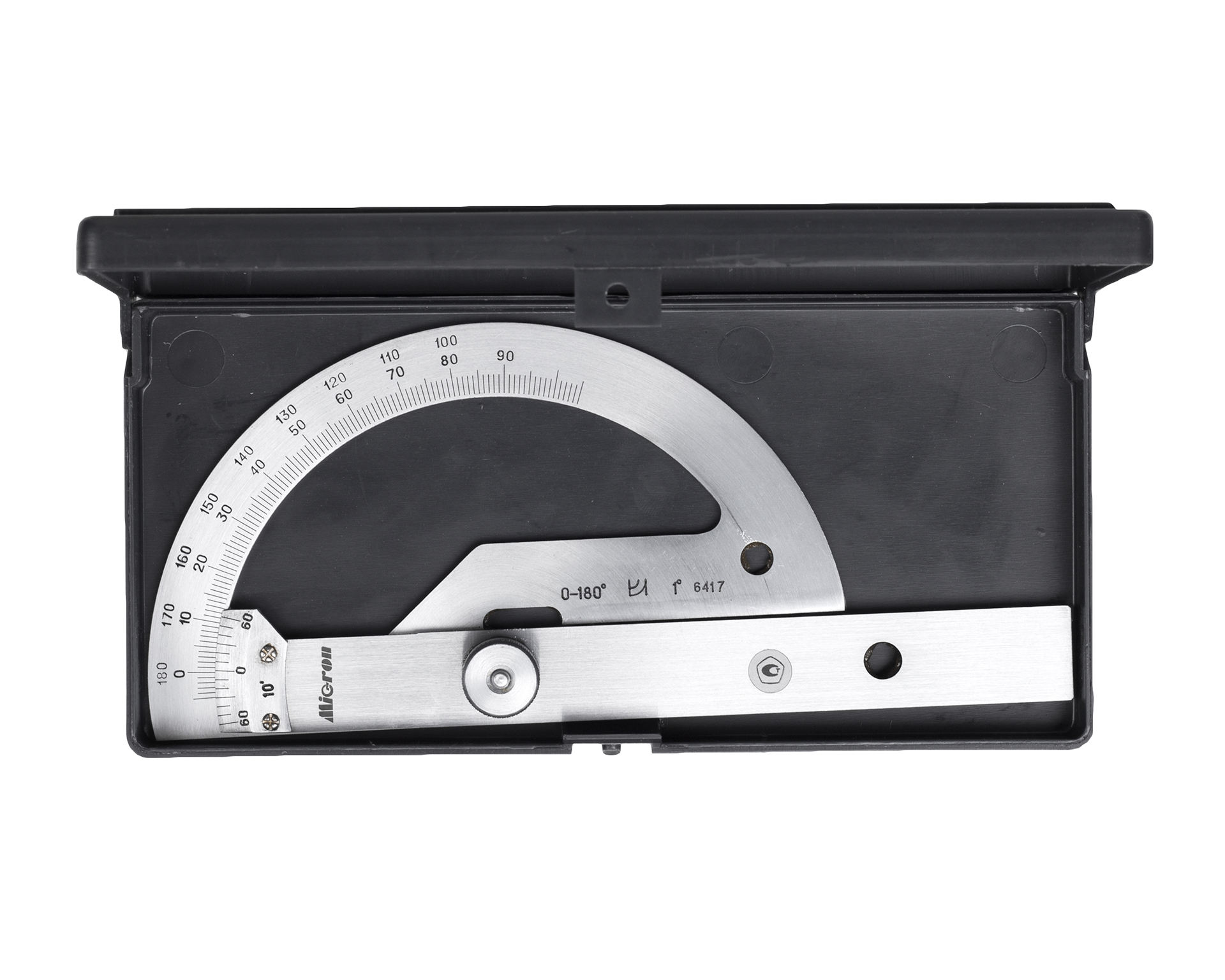 Угломер нониусный 0-180° 10' (1°) 4УМ тип 4