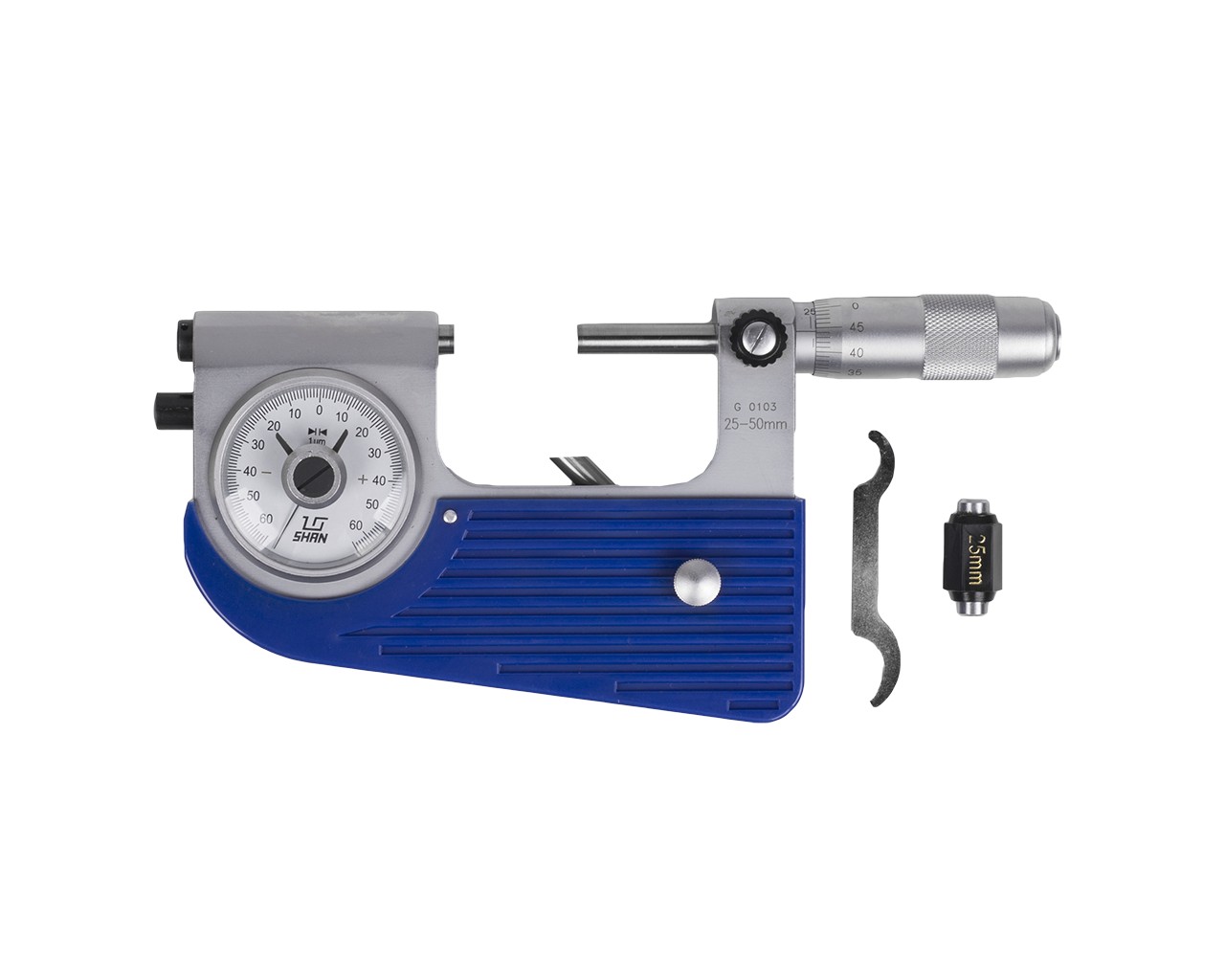 Микрометр рычажный МР- 50 0,001 SHAN