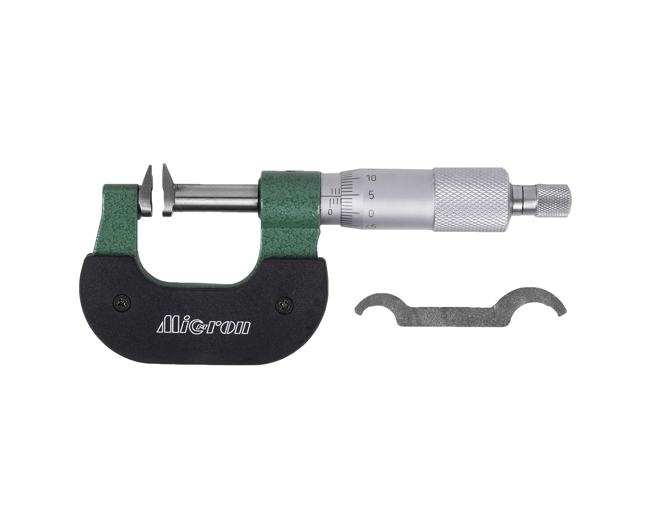 Микрометр зубомерный МЗ-УС-25 0,01 с усеченными пяткой и винтом Микрон
