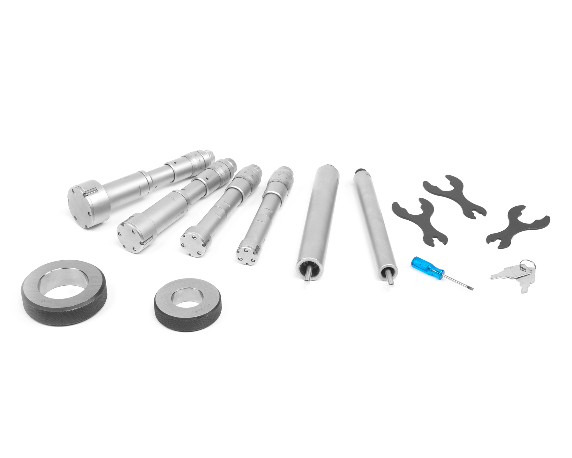 Набор нутромеров микрометрических 3-точечных 20- 50 0,005 у/к ЧИЗ