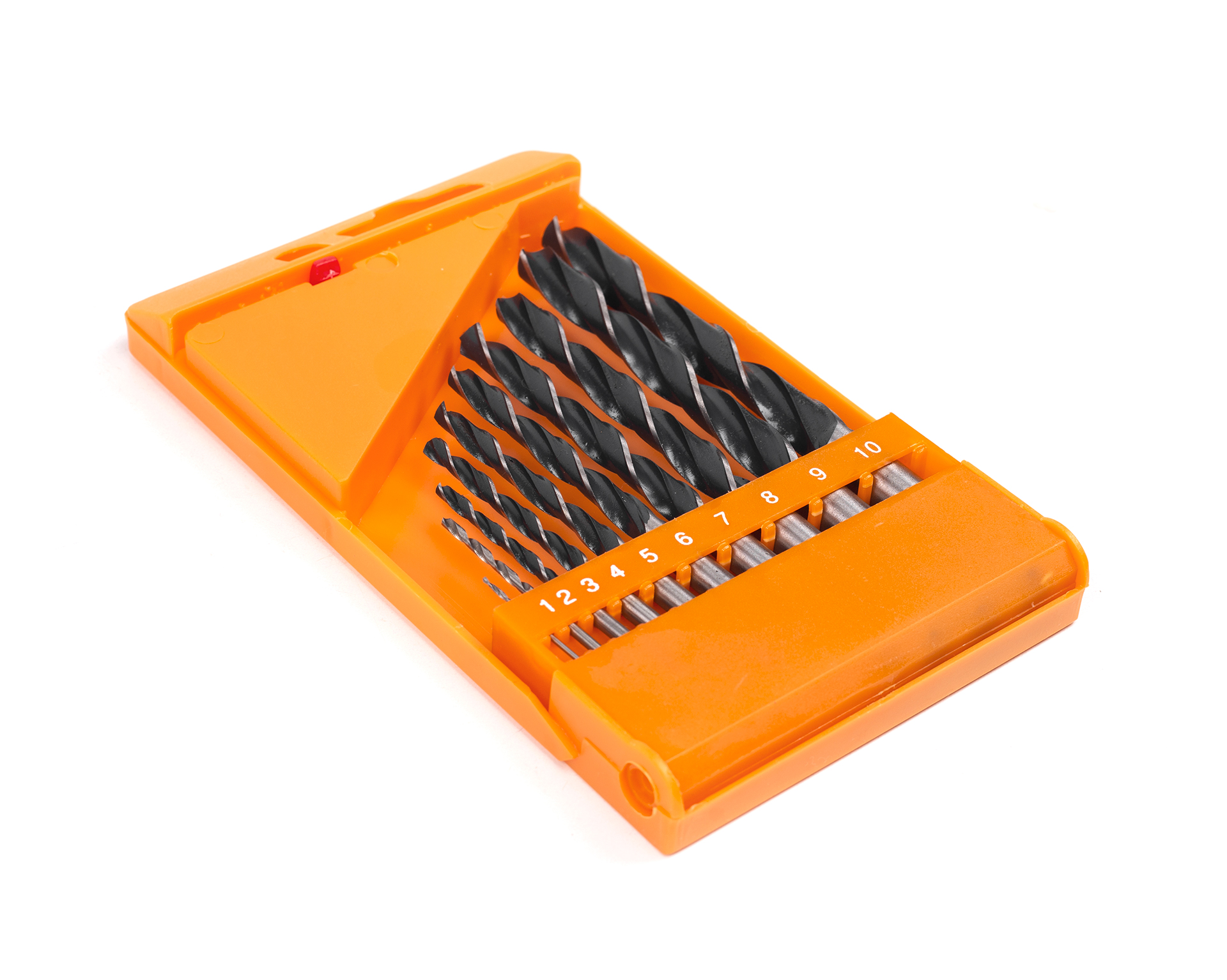 Набор сверл по металлу из 10 шт. 1-10 мм Р6М5 HORTZ