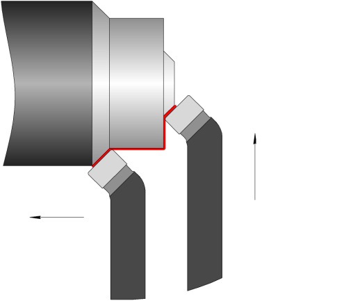 Резец проходной отогнутый 16х16х80 Т15К6